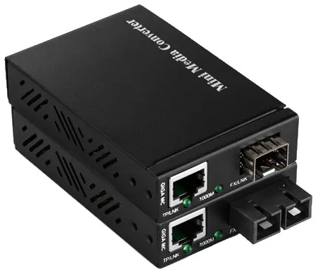 1000m Unmanaged Fiber Media Converter SC/SC 80km