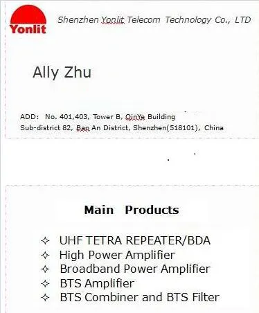 100W 20-500MHz VHF UHF Broadband Power Amplifier Cusztomize