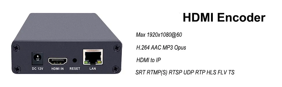 1080P HDMI Video Encoder for IPTV Live Stream Broadcast