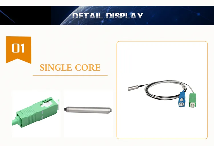 1310/1490/1550nm Wdm 1X2 Multiplexer Device