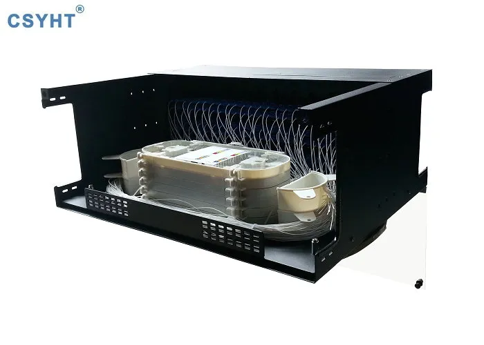 144c Rack Mount Sliding ODF Optical Distribution Network Frame for FTTH Fiber Management System