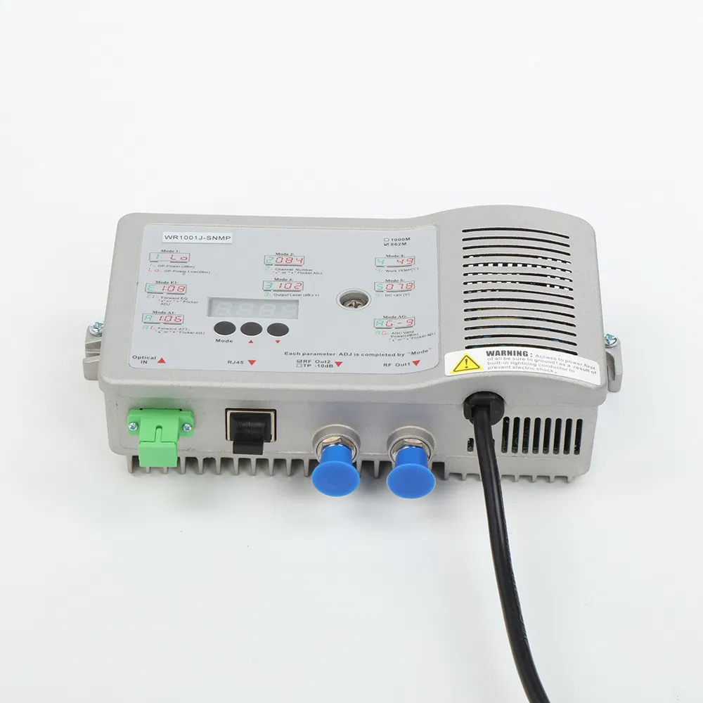 1GHz FTTB Dual-Way RF Switch Optical Receiver (WR1001JS) Bb