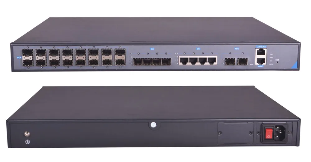 1u 16pon FTTH Optical Network Epon Olt