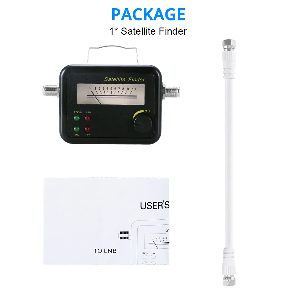 2 LED Lights Displayed Digital Satellite Finder
