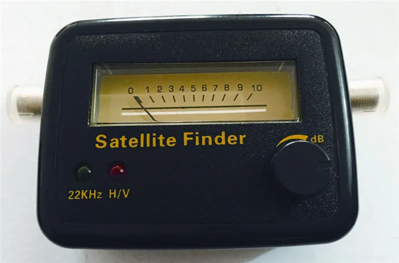 2 LED Lights Displayed Digital Satellite Finder