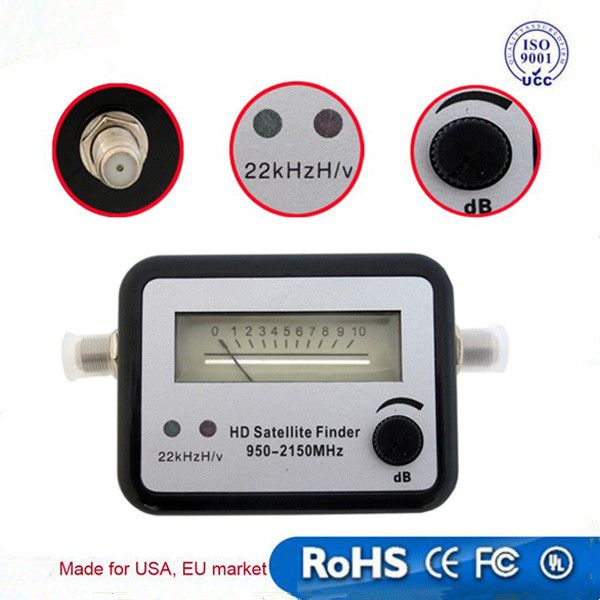 2 LED Lights Satellite Meter
