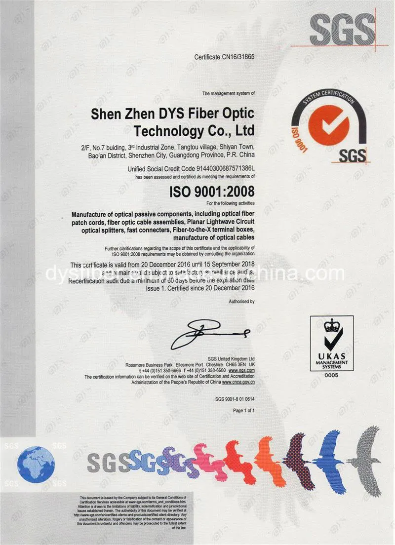 3D Passed 12f LC Sm Fiber Pigtail