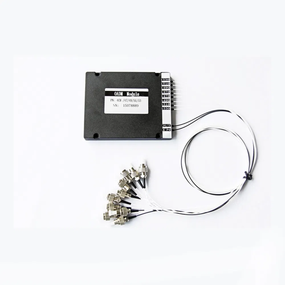 4 Channels ABS Pigtailed Module Simplex DWDM OADM East-and-West