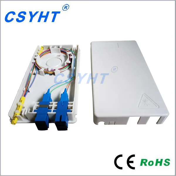 4fo 2 Sc Simplex or 2 LC Duplex FTTH Box Atb Fat Otb Popular Using in FTTH Solutions