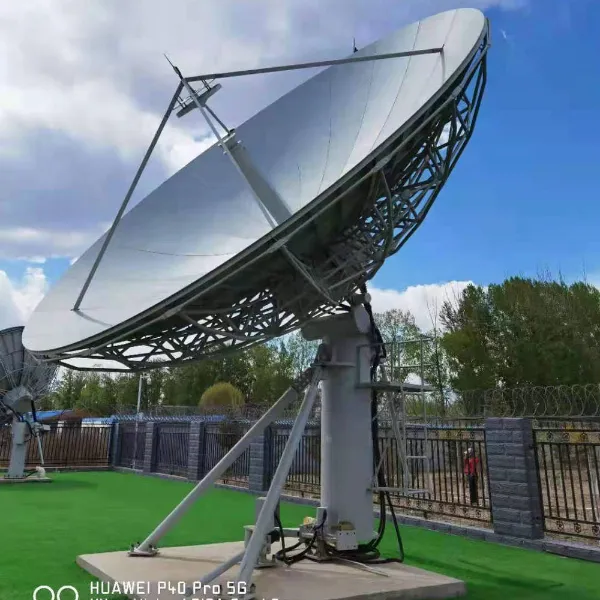 7.3m Tx/Rx Earth Station Antenna, Motorized Ring Focus Antenna