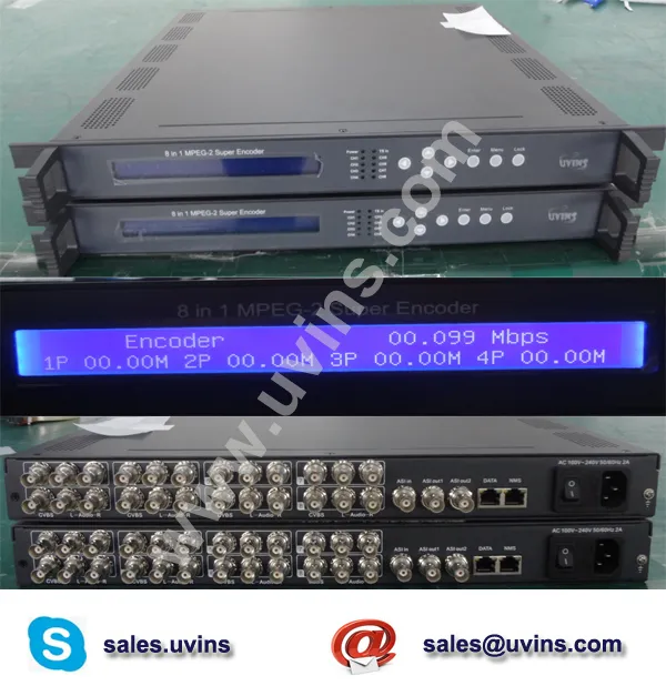 8 in 1 MPEG-2 Super Encoder