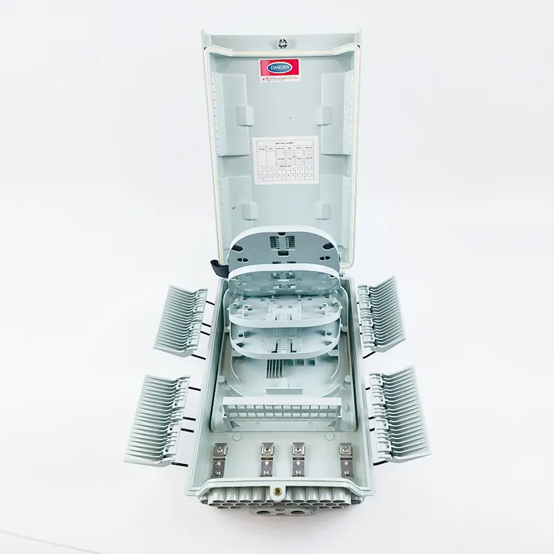 Abalone FTTH 12-24 Core Sc/FC/St/LC Rack Mount Splicing Fiber Optic Patch Panel/Termination Box/ODF