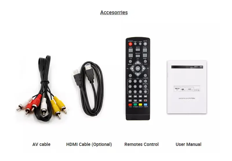 America Coby Mexico ATSC TV Tuner ATSC Converter Box