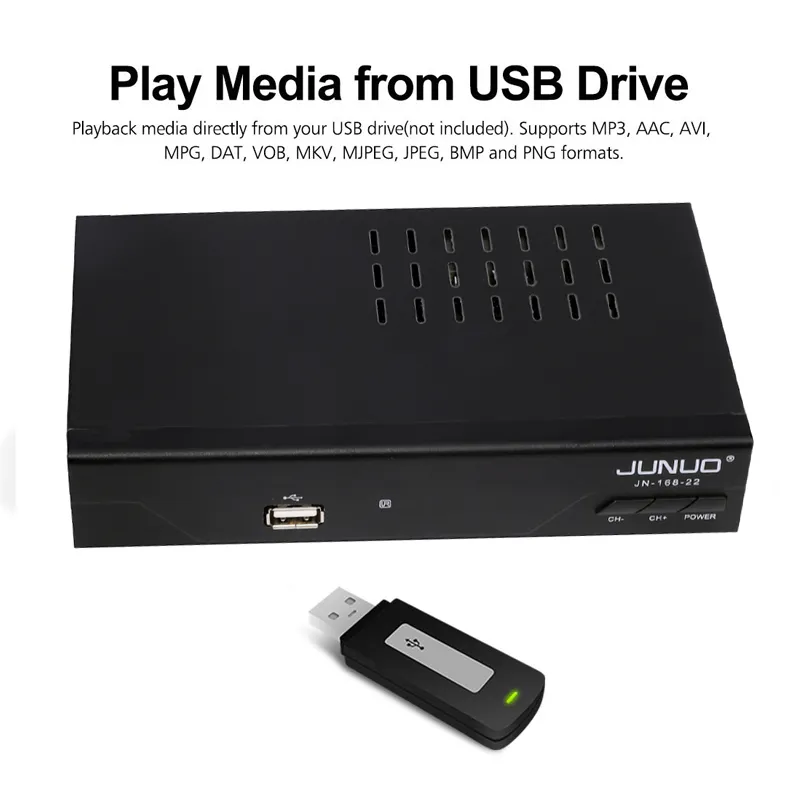 America Coby Mexico ATSC TV Tuner ATSC Converter Box