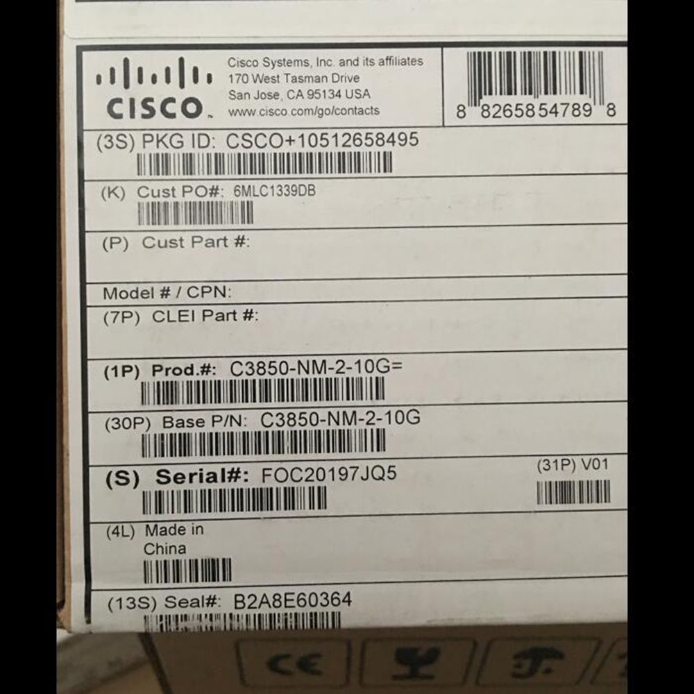 Cisco C3850-Nm-2-10g= Cisco Catalyst 3850 2 X 10ge Network Module Switch Optical Fiber Module