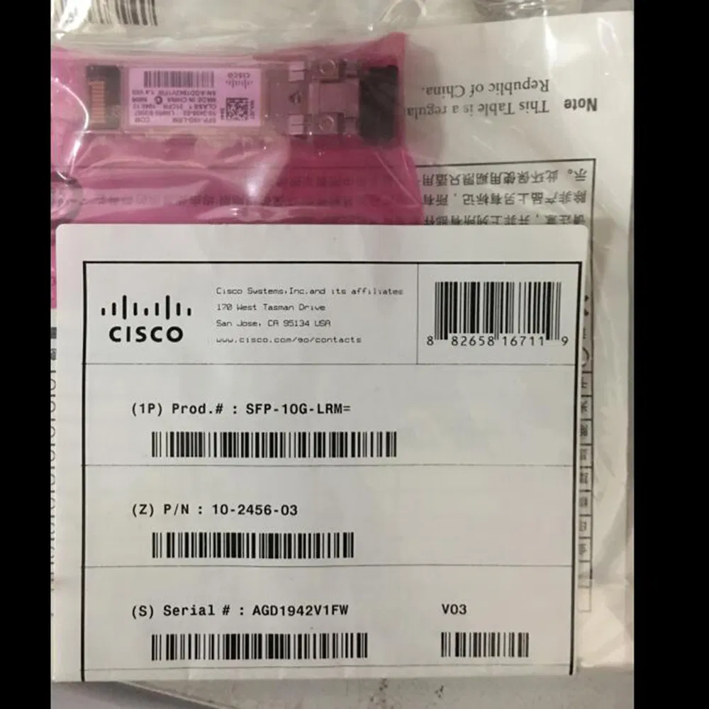 Cisco C3850-Nm-4-1g= Cisco Catalyst 3850 4 X 1ge Network Module Switch Optical Fiber Module