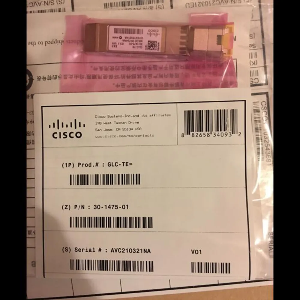 Cisco C3850-Nm-4-1g= Cisco Catalyst 3850 4 X 1ge Network Module Switch Optical Fiber Module