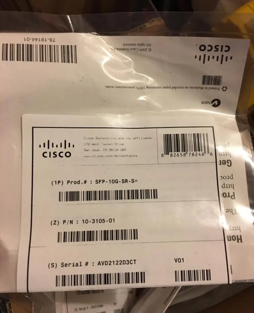 Cisco C3850-Nm-4-1g= Cisco Catalyst 3850 4 X 1ge Network Module Switch Optical Fiber Module
