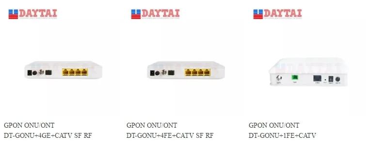 Dt-Gonu+4fe Gpon Ont FTTH Gpon ONU