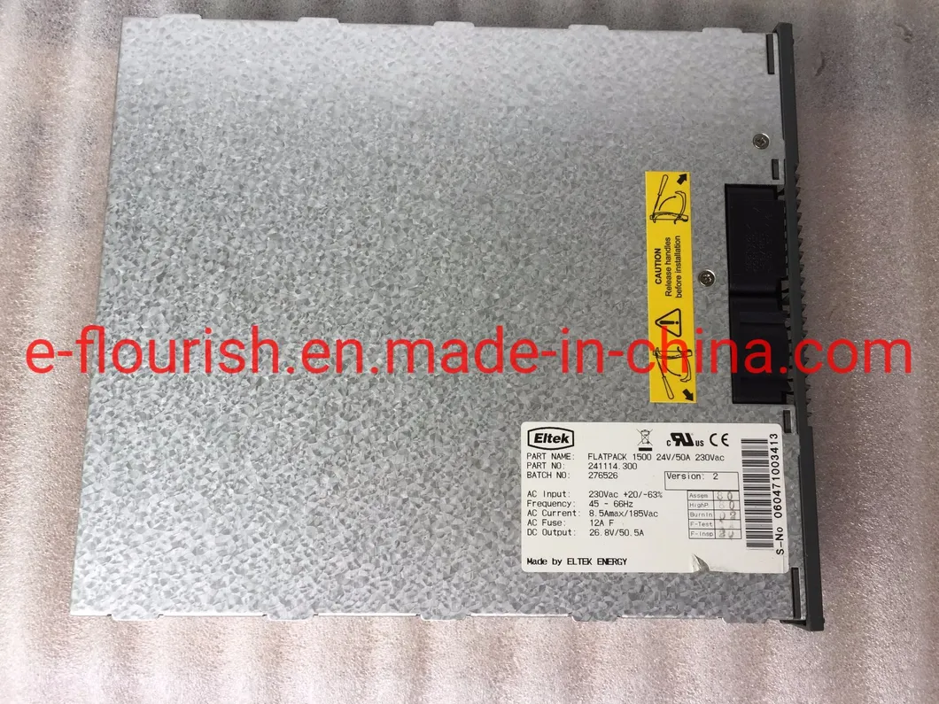 Eltek Rectifier Power Supply Module Flatpack 1500W 24V/50A 230VAC 241114.300