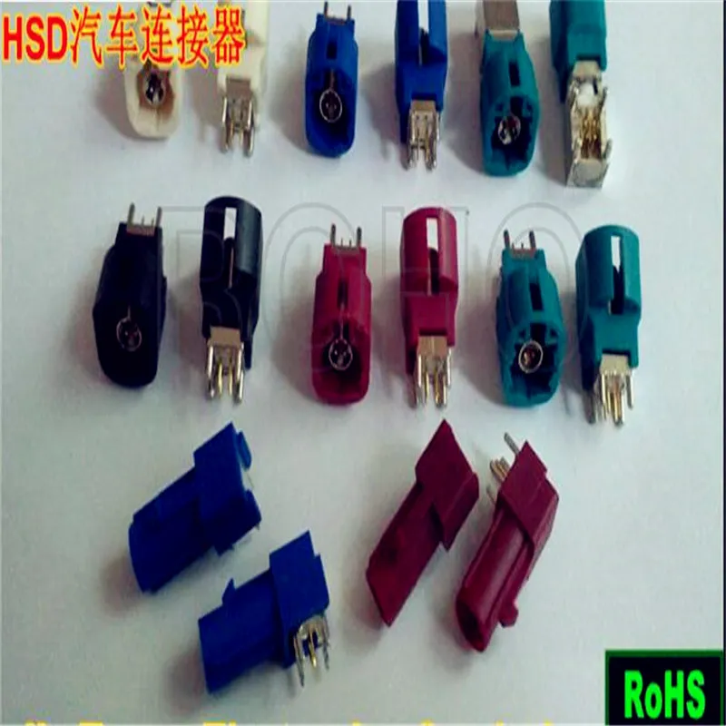 Fakra RF Connector Female Plug for Rg174, Rg178, Rg316, Rg58 Antenna Cable