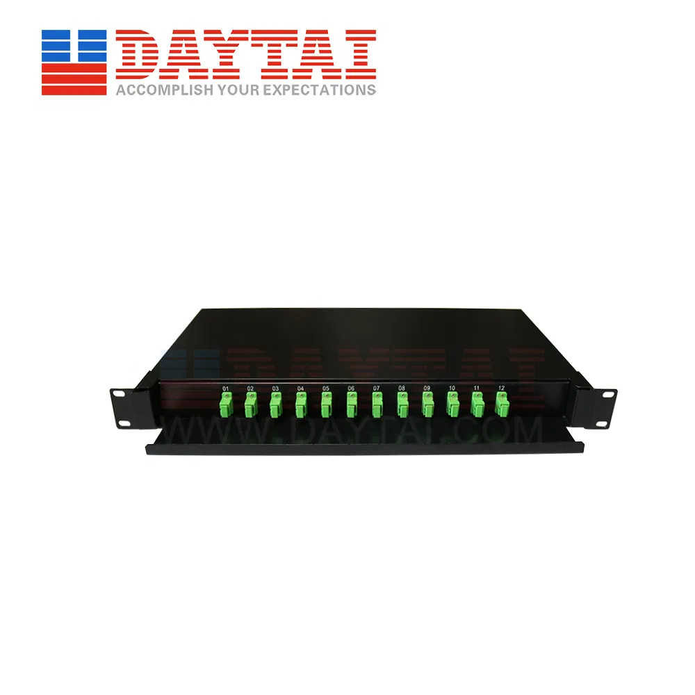 Fiber Optic Distribution Frame 12 Core Patch Panel ODF