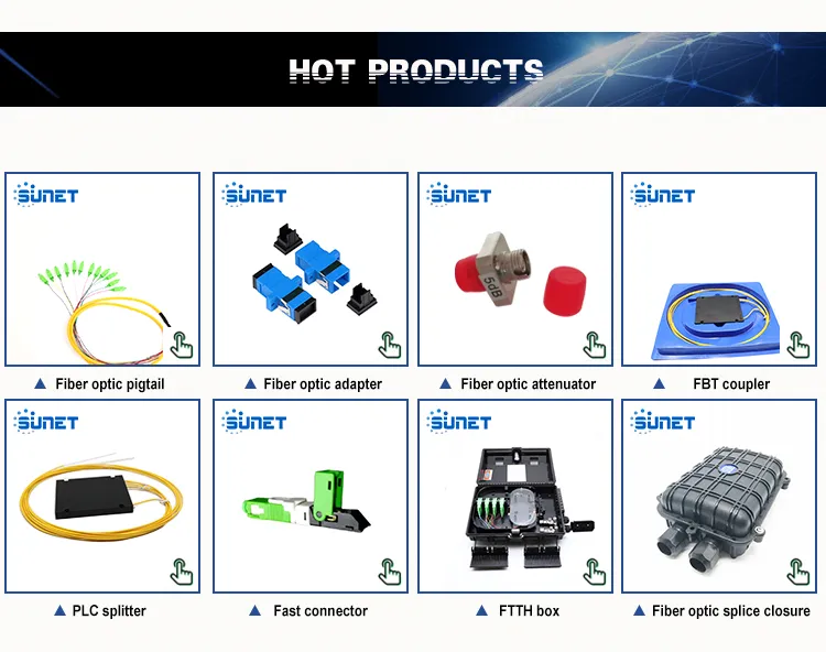 FTTH 12 Core Fiber Optical Jumper Pigtail with Sc Connector