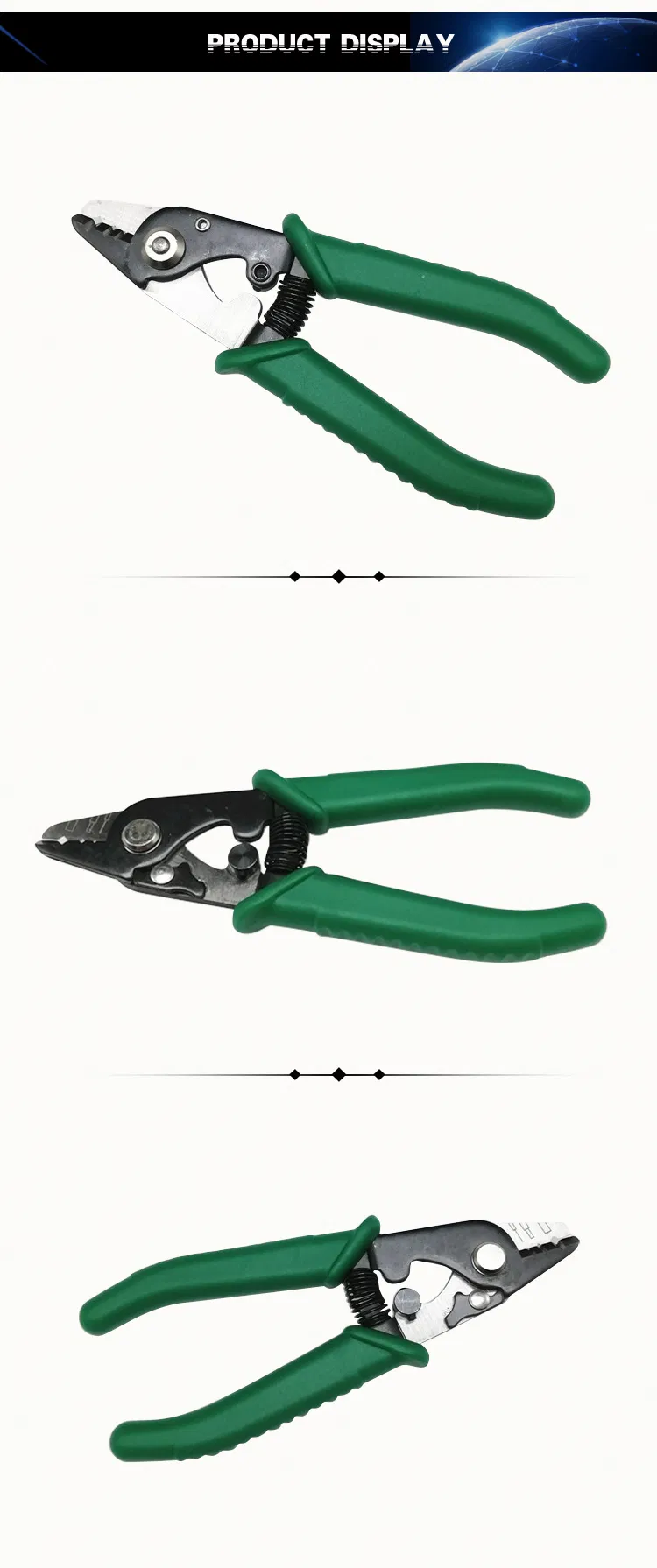 FTTH Cable Miller Pliers Fiber Optical Cable Stripper Cfs-3