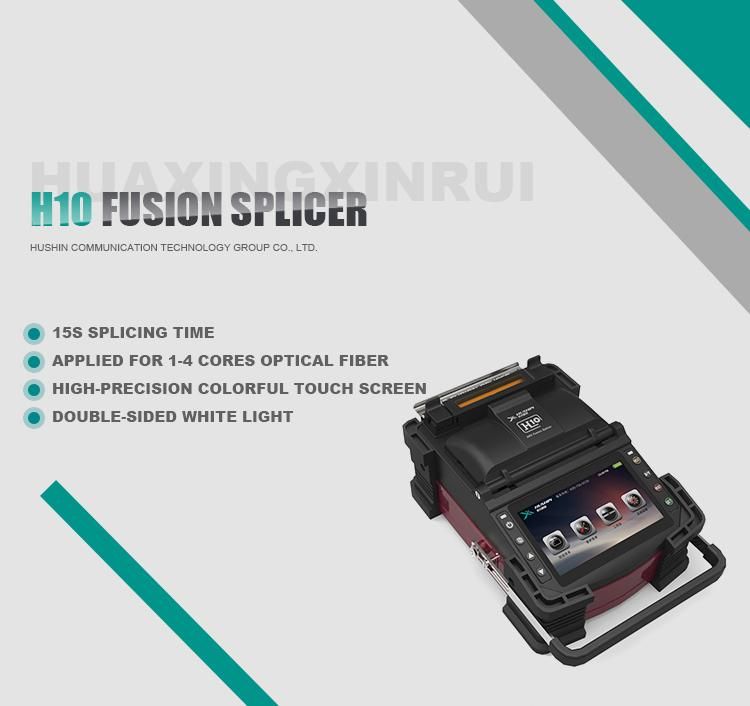 H10 Fusion Splicer Fiber Optic Networking Equipment for Datacom and Telecom