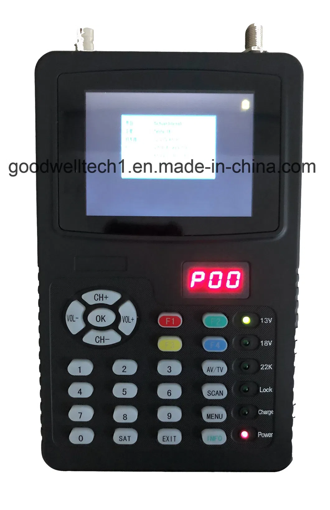HDMI Output Ahd Input 3.5" Sat Finder