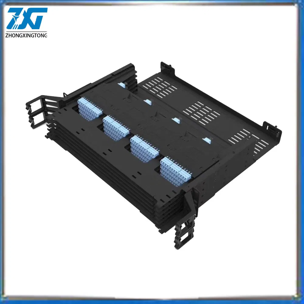 High Density 144 Core MPO Jumper Optical Distribution Frame Fiber Box