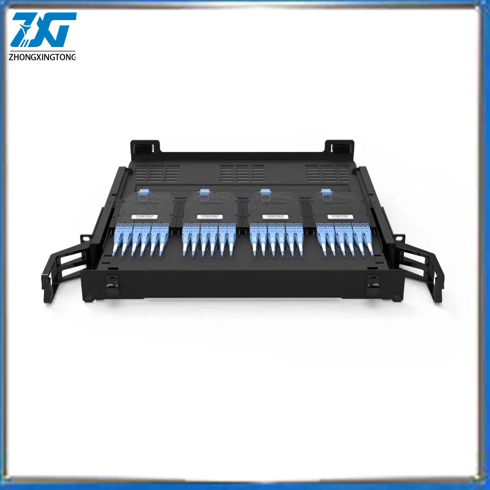 High Density 144 Core MPO Jumper Optical Distribution Frame Fiber Box