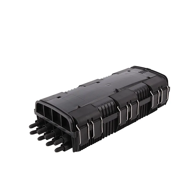 Horizontal 2in 8 out 96 Core Fiber Optic Splice Closure