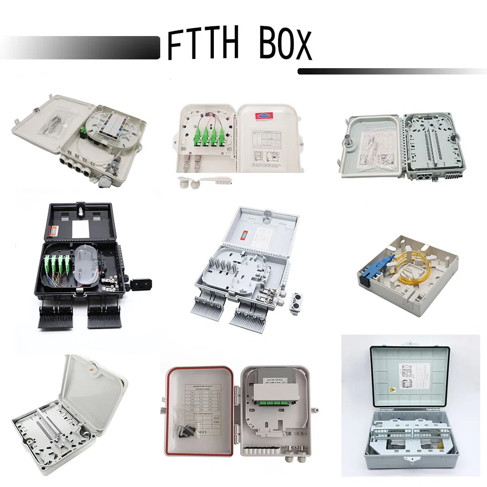 Hot Selling FTTH Outdoor 16 Core Optical Fiber Termination Box