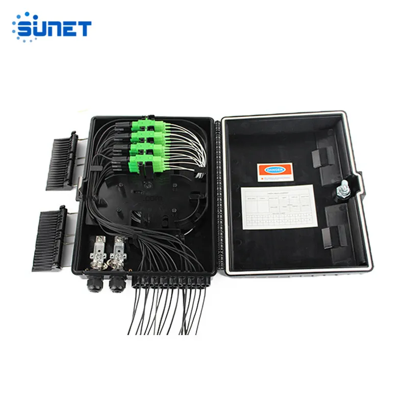 Hot Selling FTTH Outdoor 16 Core Optical Fiber Termination Box