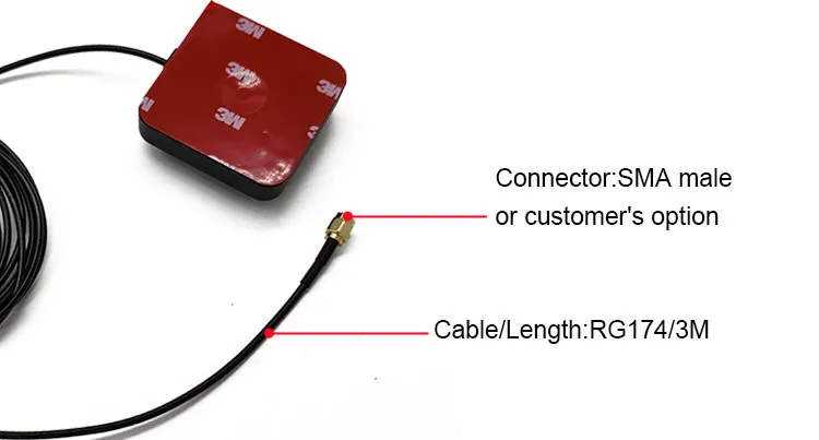 Jca231 L1/L2 Gnss GPS-Glonass Internal GPS Precision Antenna