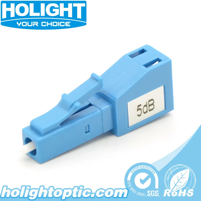 LC Plug-in Type Fiber Optic 5dB Attenuator