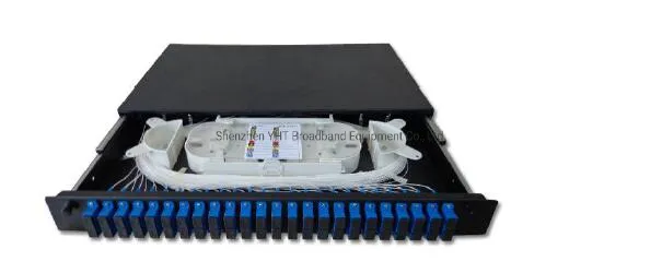 Max. 48cores 1u 19inch Slidable Rack Mount Fiber Optic Patch Panel