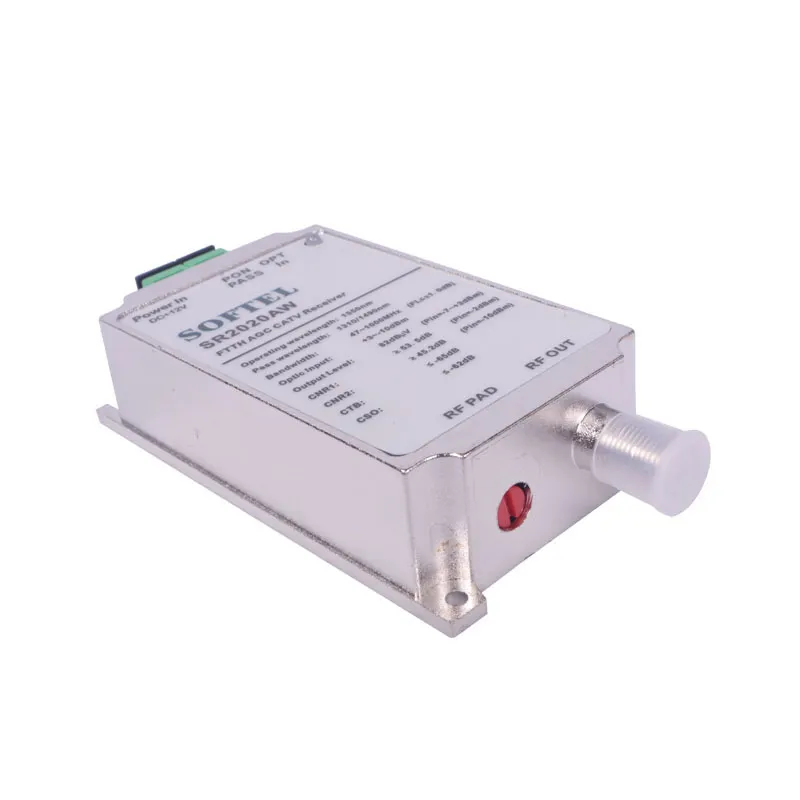 Mini Node FTTH Optical Receiver Build-in Wdm
