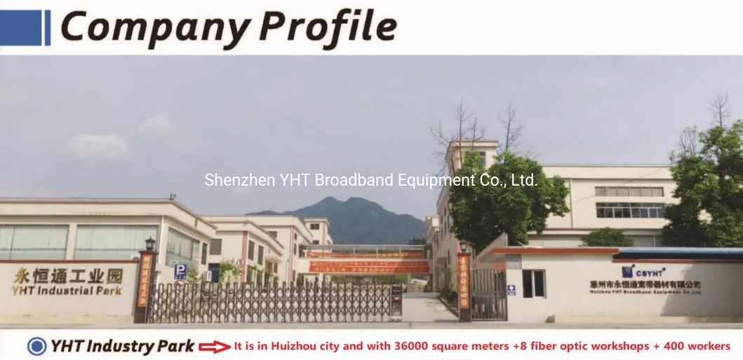 Mini Type FTTH Drop Cable Splice Box with Sc Adapter