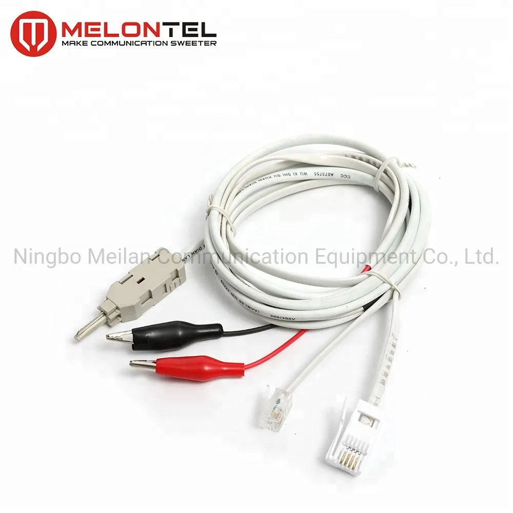 Mt-2153 British Telecom Type Krone Lsa Test Cord with Bt Modular Plug 431A 631A
