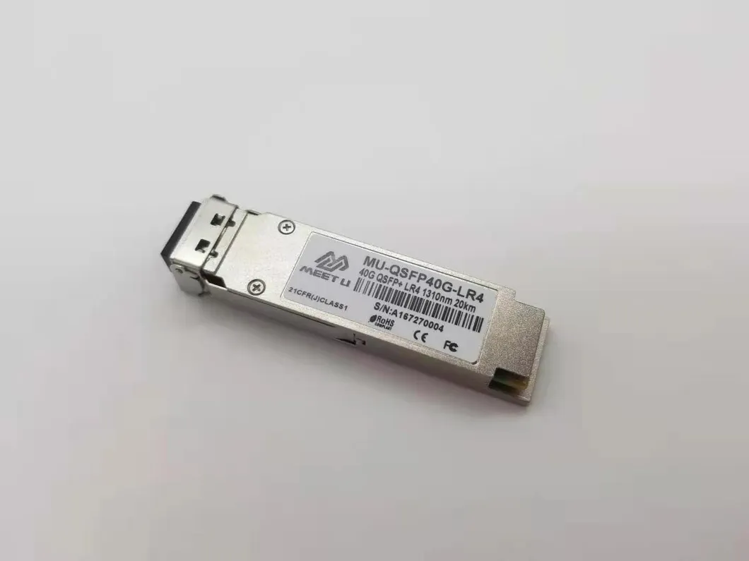 OEM Brand Qsfp 40g Lr4 Transceiver with Dual LC Port