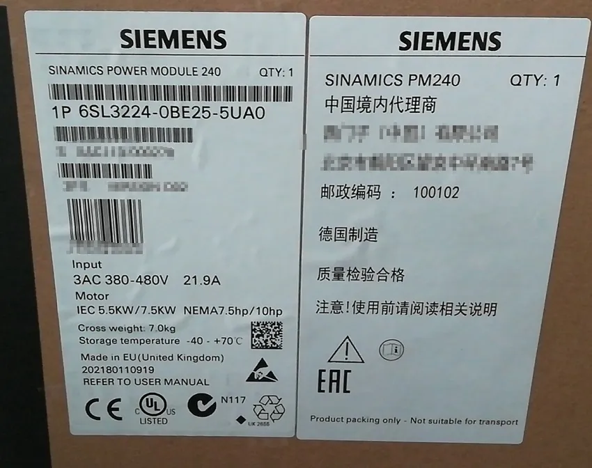 Omron Grt1-Drt Analog I/O Unit Input Module