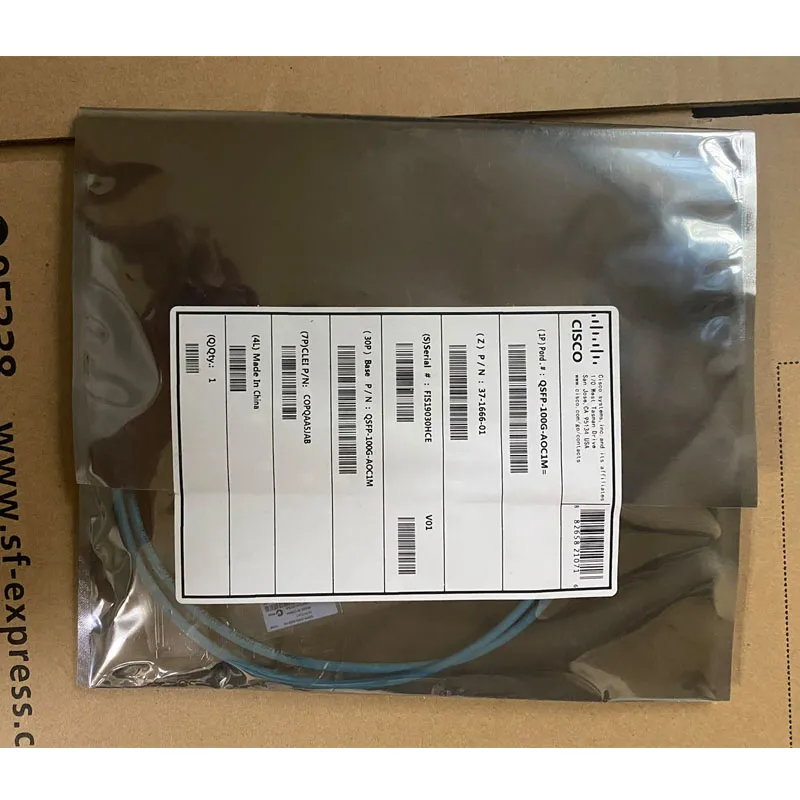 Original Cisco Cable Qsfp-100g-Aoc1m Cisco Fiber Optic Cable