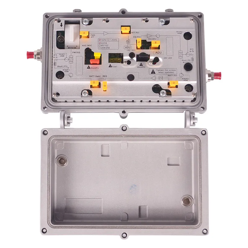 Outdoor CATV Amplifier Bi- Directional Trunk Amplifier