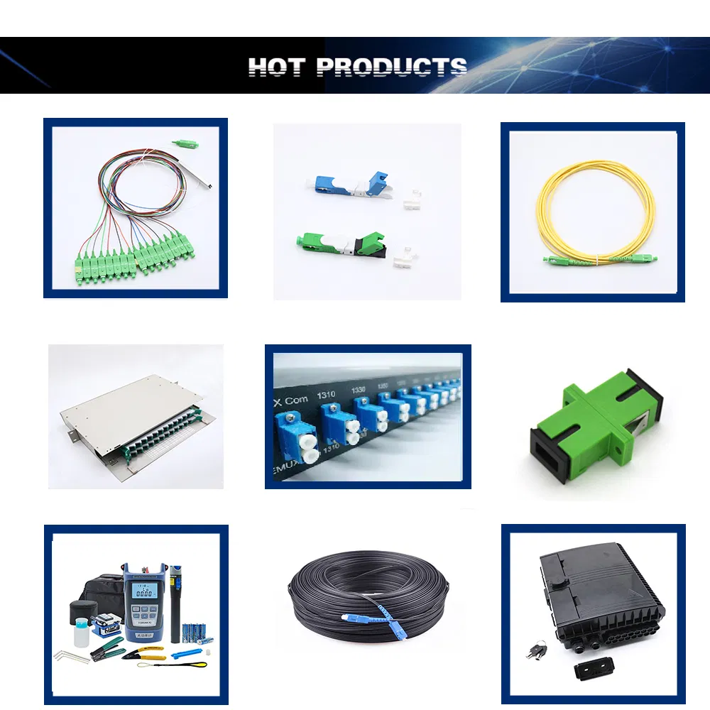 Passive Optical Equipment 1X2 1*4 Pre-Connectorized ABS Box PLC Splitter
