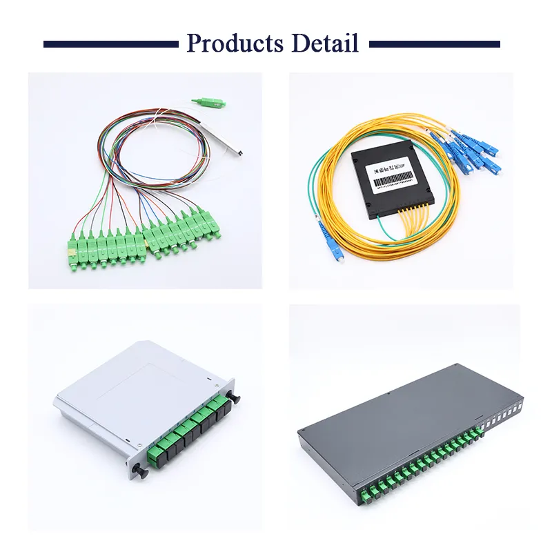 Passive Optical Equipment 1X2 1*4 Pre-Connectorized ABS Box PLC Splitter