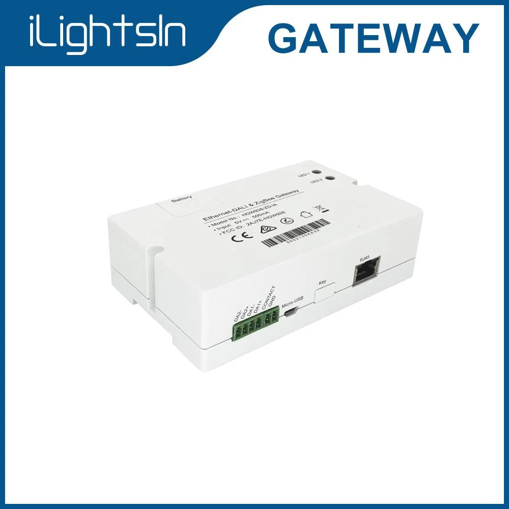 Poe Zigbee Dali Ota Built-in Operating Platform Workshop Lighting Indoor Lighting Gateway