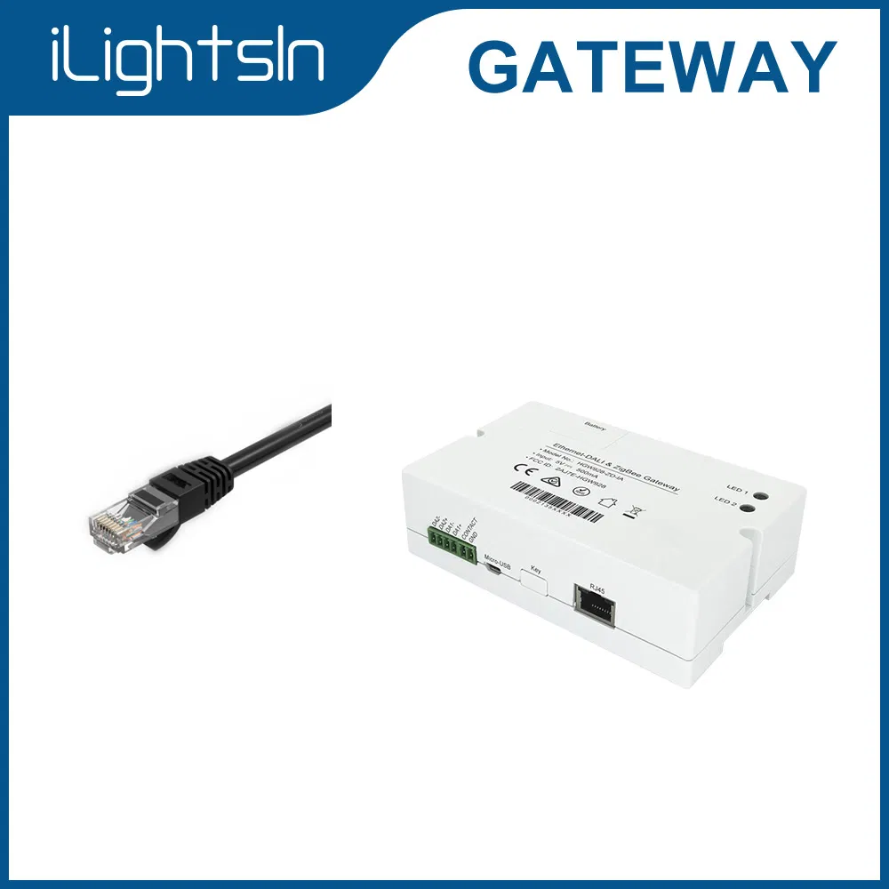 Poe Zigbee Dali Ota Built-in Operating Platform Workshop Lighting Indoor Lighting Gateway