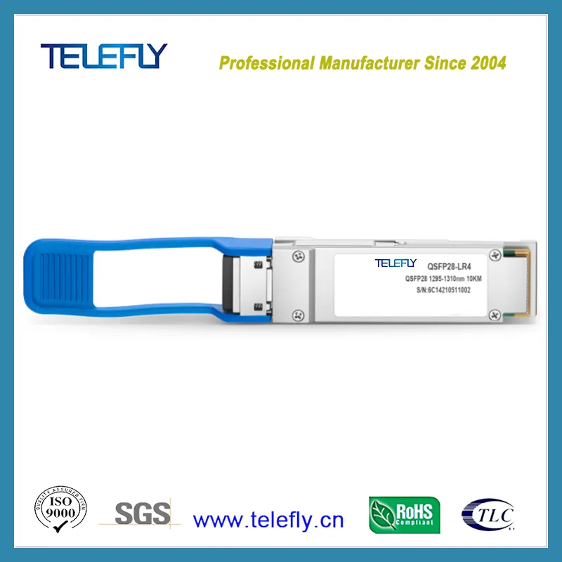 Qsfp28-100g-10km-Lr4, 100g 10km SFP Optical Transceiver